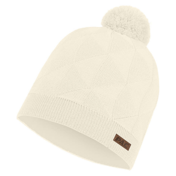 P.A.C. Iriwi 100% Recycled Merino - Pom Beanie - Off White
