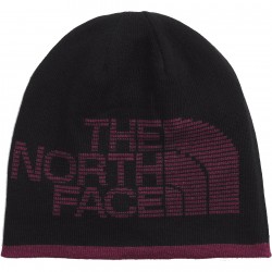 THE NORTH FACE Reversible Highline Beanie - Boysenberry Heather-TNF Black