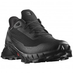 SALOMON Alphacross 5 Gore-Tex - Ανδρικά παπούτσια Trail Running  - Black/Black/Ebony