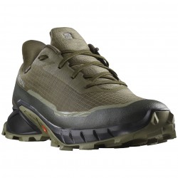 SALOMON Alphacross 5 Gore-Tex - Ανδρικά παπούτσια Trail Running  - Olive Night/Black/Deep Lichen Green