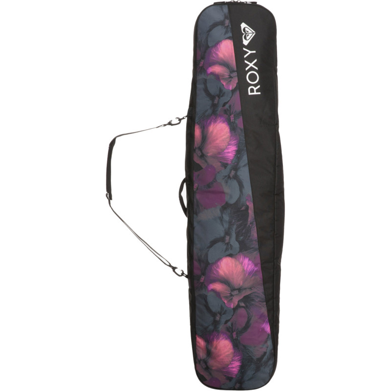 ROXY Snowboard Travel Sleeve Bag for Women 102L - True Black/Pansy Pansy