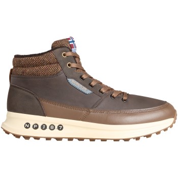 Napapijri Slate City Boots - Men's City Boots - Raindrum Brown