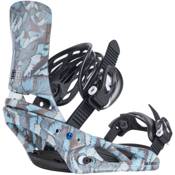 BURTON Lexa Re:Flex - Blue Butterflies - Women's Snowboard Binding