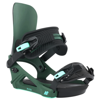 K2 Path - Deep Green - Women's Snowboard Bindings