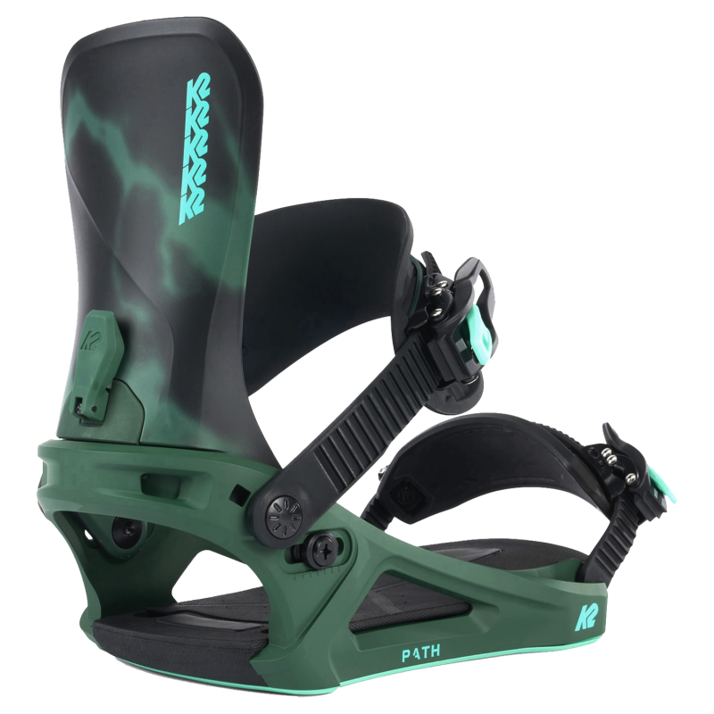 K2 Path - Deep Green - Women's Snowboard Bindings