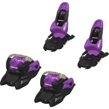 MARKER SQUIRE 11 100mm Black/Purple - Ski Bindings 2025