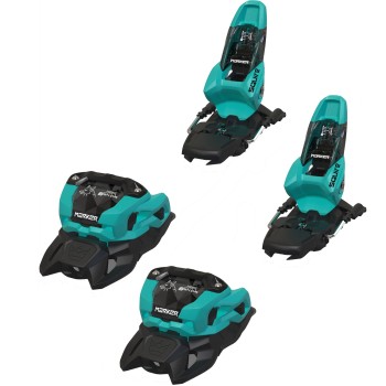 MARKER SQUIRE 11 90mm - Black/Teal - Ski Bindings 2026