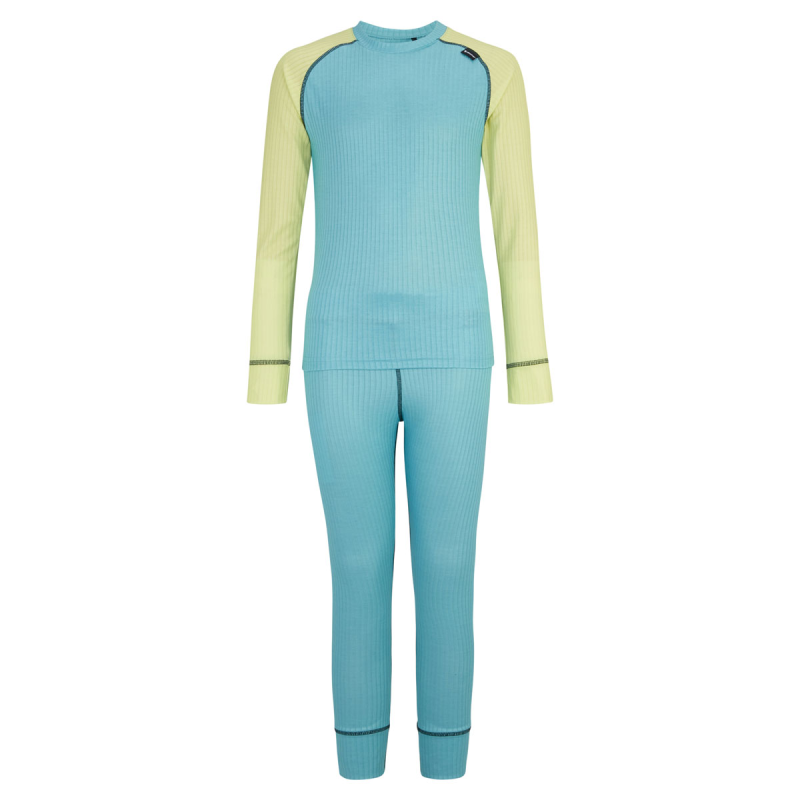 ZIENER Jalia Junior - Kid's Underlayer Set - River Blue
