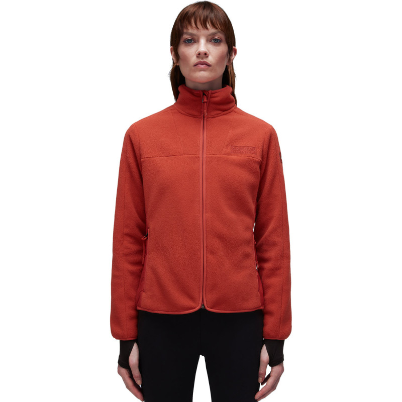 NAPAPIJRI Yupik 2.0 Full-zip - Women's Full Zip Fleece - Red Sauce
