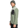 Quiksilver Aker - Zip-Up Technical Fleece for Men - Sea Spray