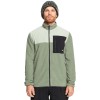 Quiksilver Aker - Zip-Up Technical Fleece for Men - Sea Spray