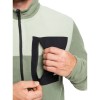 Quiksilver Aker - Zip-Up Technical Fleece for Men - Sea Spray