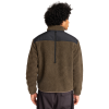 Quiksilver Shallow Water - Men's zip-up fleece - Canteen