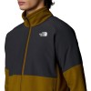 THE NORTH FACE Men's Glacier Heavyweight Full-Zip - Ανδρική ζακέτα Fleece - Moss Green/Asphalt Grey