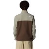 THE NORTH FACE Men's Yumiori 1/4 Zip Fleece - Smokey Brown/Clay Grey/-Summit Gold