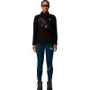 THE NORTH FACE Women's 100 Glacier 1/4 Zip Fleece - TNF Black-NPF