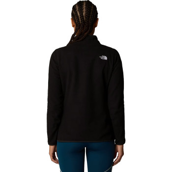 THE NORTH FACE Γυναικείο 100 Glacier 1/4 Zip Fleece - TNF Black-NPF