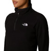 THE NORTH FACE Γυναικείο 100 Glacier 1/4 Zip Fleece - TNF Black-NPF