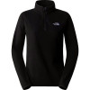 THE NORTH FACE Γυναικείο 100 Glacier 1/4 Zip Fleece - TNF Black-NPF
