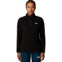 THE NORTH FACE Γυναικείο 100 Glacier 1/4 Zip Fleece - TNF Black-NPF