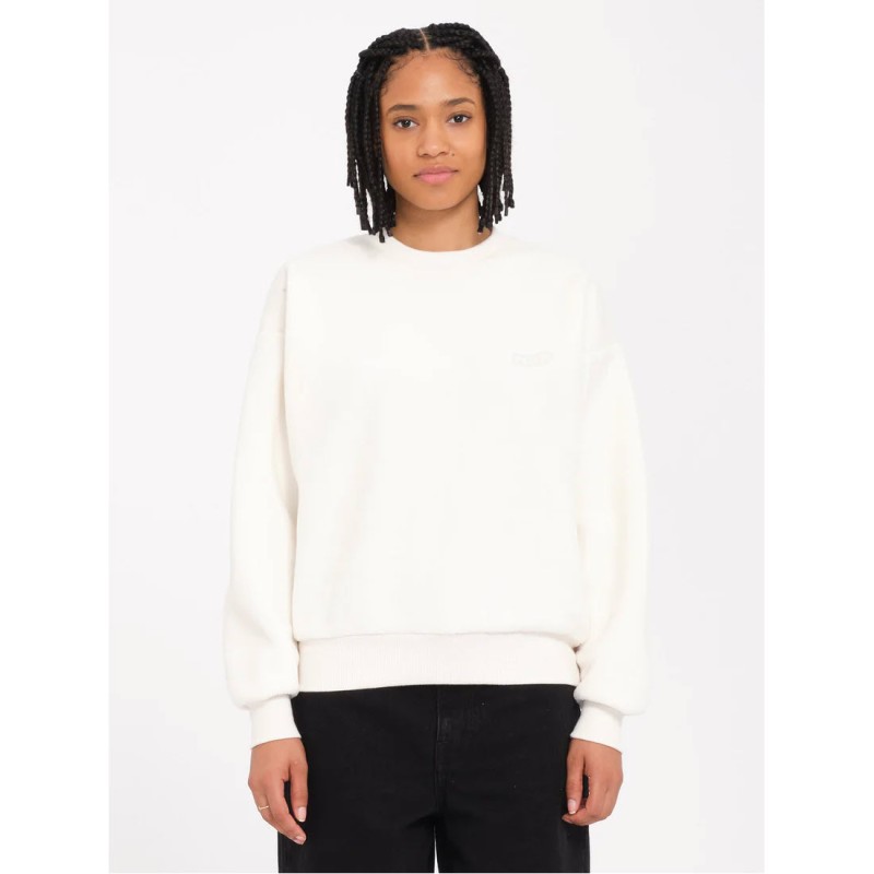 Volcom Too Doo Sweatshirt - Women's Fleece - Cloud