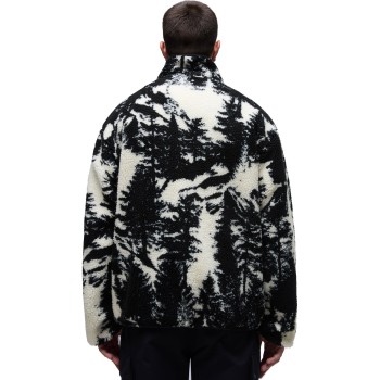 NAPAPIJRI Argient Full-Zip Fleece - Ανδρική fleece ζακέτα - Grey Black NAPAPIJRI Argient Full-Zip Fleece - Ανδρική fleece ζακέτα - Grey Black