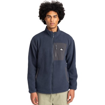 Quiksilver Clean Coast - Ανδρικό Full-zip Fleece - Blue Nights Quiksilver Clean Coast - Ανδρικό Full-zip Fleece - Blue Nights