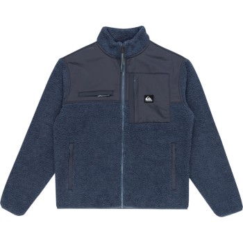 Quiksilver Shallow Water - Ανδρικό zip-up fleece - Vintage Indigo
