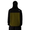 THE NORTH FACE Men's Yumiori Full-Zip Fleece Jacket - Forest Olive/TNF Black/TNF Orange