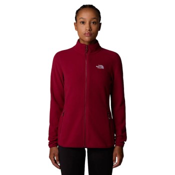 THE NORTH FACE Women's 100 Glacier Full-Zip Fleece - Beetroot THE NORTH FACE Women's 100 Glacier Full-Zip Fleece - Beetroot