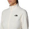 THE NORTH FACE Women's 100 Glacier Full-Zip Fleece - White Dune-NPF