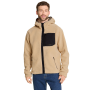 Ziener Juha Man - Ανδρική ζακέτα κουκούλα Sherpa fleece - Cashew
