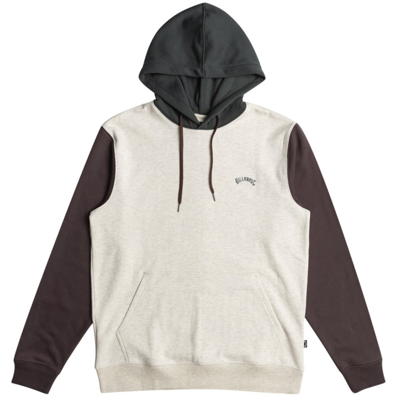 BILLABONG Arch Block PO - Hoodie for Men - Oatmeal Heather