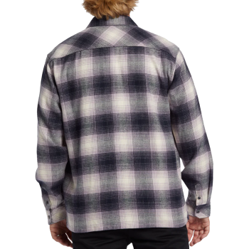 Billabong Offshore - Long Sleeve Flannel Shirt - Purple Ash