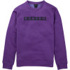 Burton Oak Crewneck Fleece - Men's Crew Sweatshirt - Imperial Purple Heather