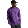Burton Oak Crewneck Fleece - Men's Crew Sweatshirt - Imperial Purple Heather
