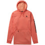 Burton Oak Long - Women's Pullover Hoodie - Peach Echo Heather