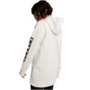 Burton Oak Long - Women's Pullover Hoodie - Stout White Heather