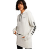 Burton Oak Long - Women's Pullover Hoodie - Stout White Heather