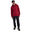 Burton Oak Pullover Hoodie - Deep Red Heather