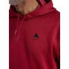 Burton Oak Pullover Hoodie - Deep Red Heather