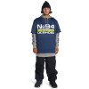 DC Dryden 2 - Technical Double Layer Hoodie for Men - Dress Blues