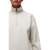 Napapijri B-Bise Half-Zip - Sweatshirt for Women - Beige Silver