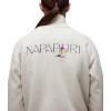 Napapijri B-Bise Half-Zip - Sweatshirt for Women - Beige Silver