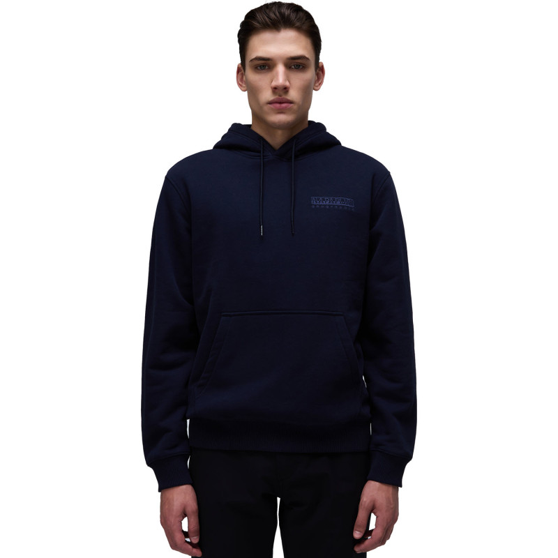 Napapijri B-Kander Hoodie - Hoodie for Men - Blue Marine