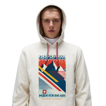 Napapijri B-Portalet - Hoodie for Men's - Beige Dimity