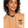 Roxy Surf Stoked - Zip-Up Hoodie for Women - Camel