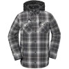 Volcom Insulated Riding Flannel Jacket - Men's Flannel Shirt - Stone