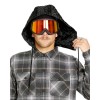 Volcom Insulated Riding Flannel Jacket - Men's Flannel Shirt - Stone