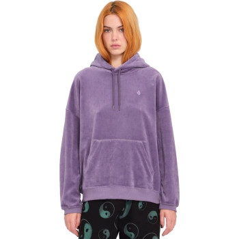Volcom Stone Heart Up Velvet Hoodie - Women's Hoodie - Vintage Violet